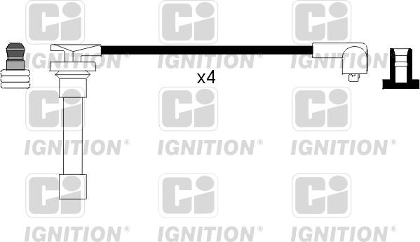 Quinton Hazell XC665 - Augstsprieguma vadu komplekts autodraugiem.lv