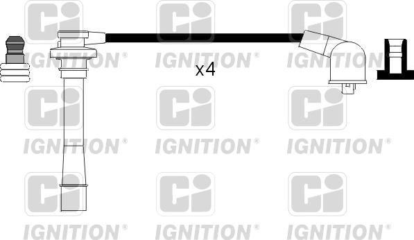 Quinton Hazell XC661 - Augstsprieguma vadu komplekts autodraugiem.lv