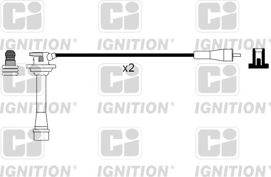 Quinton Hazell XC662 - Augstsprieguma vadu komplekts autodraugiem.lv