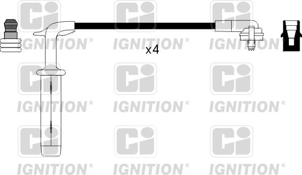 Quinton Hazell XC607 - Augstsprieguma vadu komplekts autodraugiem.lv