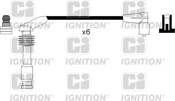 Quinton Hazell XC670 - Augstsprieguma vadu komplekts autodraugiem.lv