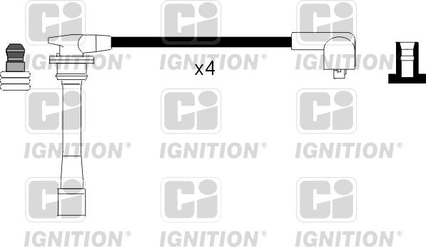 Quinton Hazell XC677 - Augstsprieguma vadu komplekts autodraugiem.lv