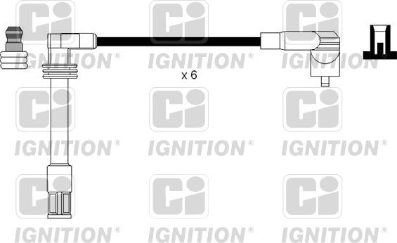 Quinton Hazell XC1122 - Augstsprieguma vadu komplekts autodraugiem.lv