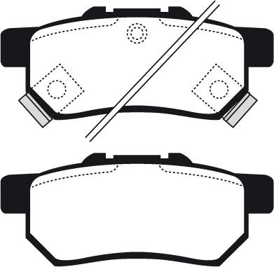 TOMEX brakes 10-99 - Bremžu uzliku kompl., Disku bremzes autodraugiem.lv