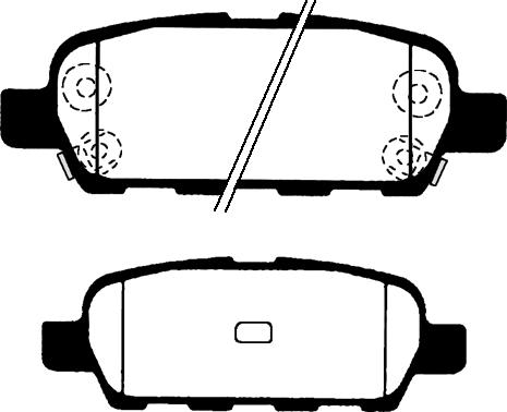 Girling GDB3294 - Bremžu uzliku kompl., Disku bremzes autodraugiem.lv