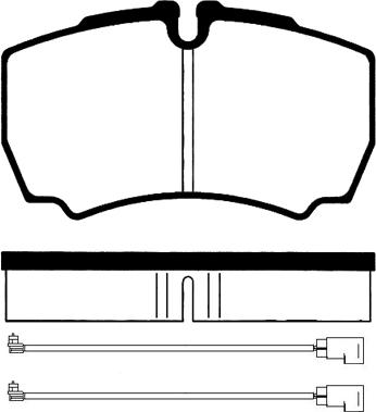 Dynamatrix DBP4140 - Bremžu uzliku kompl., Disku bremzes autodraugiem.lv