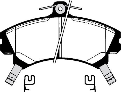 TOMEX brakes 11-52 - Bremžu uzliku kompl., Disku bremzes autodraugiem.lv