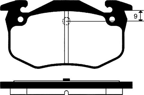 Magneti Marelli 323700029200 - Bremžu uzliku kompl., Disku bremzes autodraugiem.lv