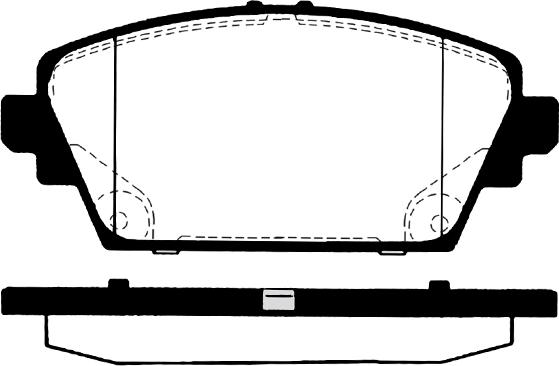 KRIEGER FAHRZEUGBAU 950006218 - Bremžu uzliku kompl., Disku bremzes autodraugiem.lv