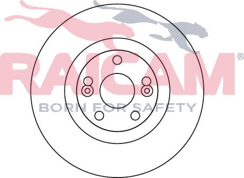 Raicam RD00687 - Bremžu diski autodraugiem.lv