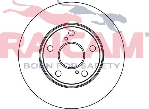 Raicam RD00779 - Bremžu diski autodraugiem.lv
