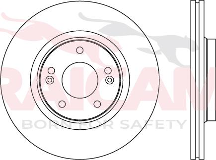Raicam RD01583 - Bremžu diski autodraugiem.lv