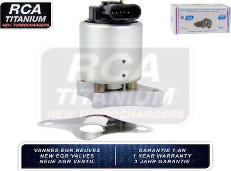 RCA France EGRCA20 - Izpl. gāzu recirkulācijas vārsts autodraugiem.lv