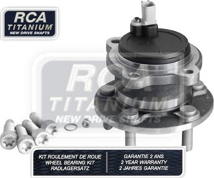 RCA France RCAK1408 - Riteņa rumbas gultņa komplekts autodraugiem.lv