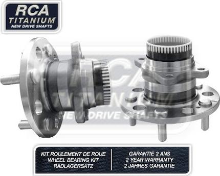 RCA France RCAK1167 - Riteņa rumbas gultņa komplekts autodraugiem.lv