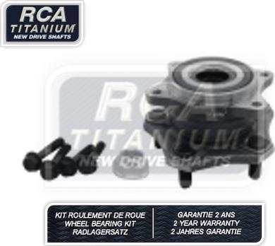 RCA France RCAK1188 - Riteņa rumbas gultņa komplekts autodraugiem.lv