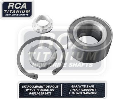 RCA France RCAK1176 - Riteņa rumbas gultņa komplekts autodraugiem.lv