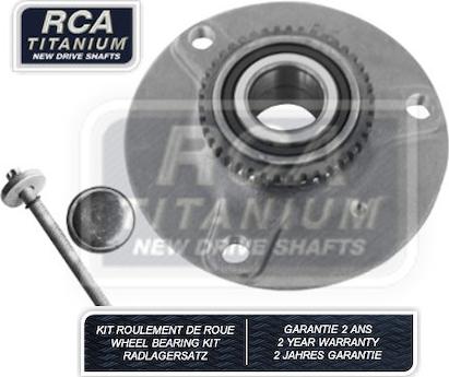 RCA France RCAK1347 - Riteņa rumbas gultņa komplekts autodraugiem.lv