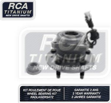RCA France RCAK1240 - Riteņa rumbas gultņa komplekts autodraugiem.lv