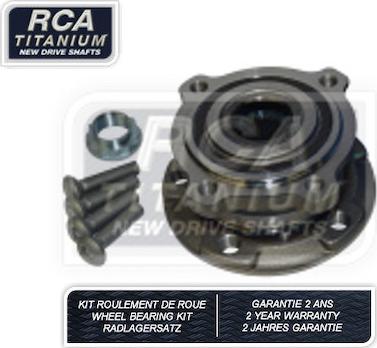 RCA France RCAK1261 - Riteņa rumbas gultņa komplekts autodraugiem.lv