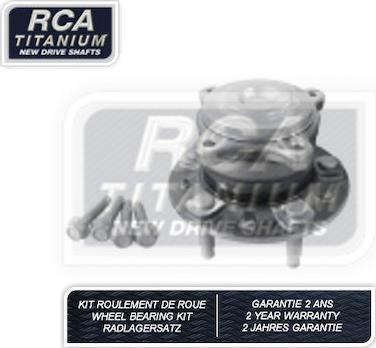 RCA France RCAK1283 - Riteņa rumbas gultņa komplekts autodraugiem.lv