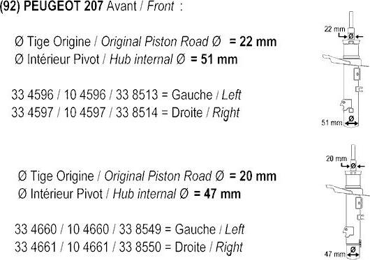 Record France 104661 - Amortizators autodraugiem.lv