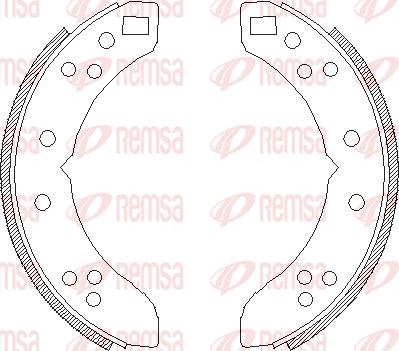 Remsa 4635.00 - Bremžu loki autodraugiem.lv