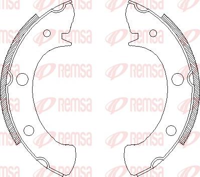 Remsa 4328.00 - Bremžu loki autodraugiem.lv
