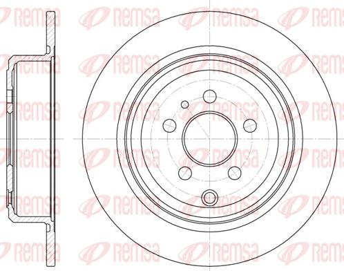 Remsa 6502.00 - Bremžu diski autodraugiem.lv