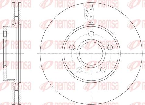 Remsa 61560.10 - Bremžu diski autodraugiem.lv