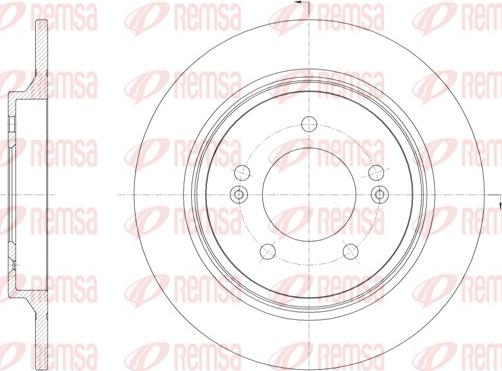 Remsa 61571.00 - Bremžu diski autodraugiem.lv