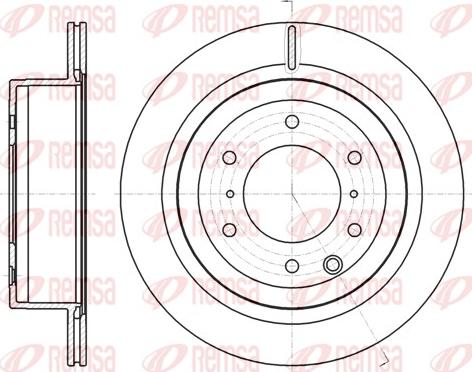 Japanparts DP-516 - Bremžu diski autodraugiem.lv