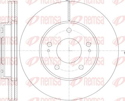 Remsa 61130.10 - Bremžu diski autodraugiem.lv