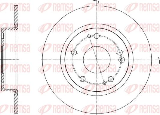 Remsa 61756.00 - Bremžu diski autodraugiem.lv