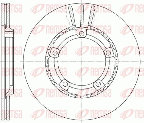 Kavo Parts BR-3207 - Bremžu diski autodraugiem.lv