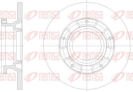 Remsa 62534.00 - Bremžu diski autodraugiem.lv