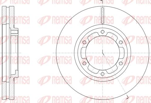 Remsa 62093.10 - Bremžu diski autodraugiem.lv