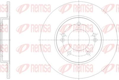 Remsa 62103.00 - Bremžu diski autodraugiem.lv