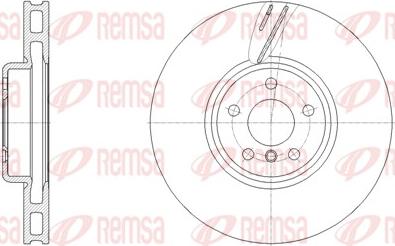 Remsa 62127.10 - Bremžu diski autodraugiem.lv