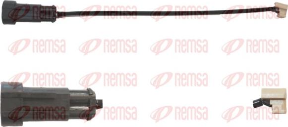 Remsa 001134 - Indikators, Bremžu uzliku nodilums autodraugiem.lv