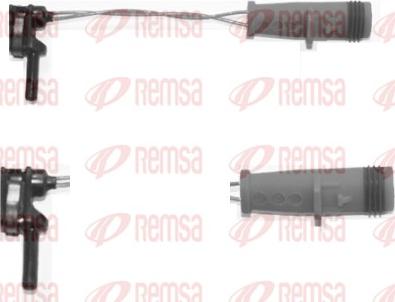 Remsa 001123 - Indikators, Bremžu uzliku nodilums autodraugiem.lv