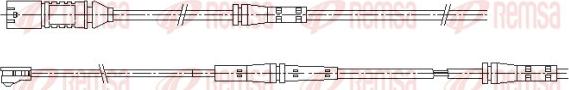 Remsa 001201 - Indikators, Bremžu uzliku nodilums autodraugiem.lv
