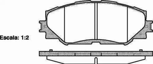 Parts-Mall PKF-010 - Bremžu uzliku kompl., Disku bremzes autodraugiem.lv