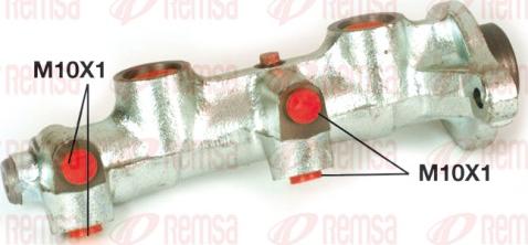 Remsa C1020.65 - Galvenais bremžu cilindrs autodraugiem.lv
