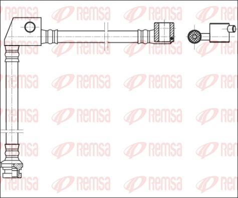 Remsa G1904.25 - Bremžu šļūtene autodraugiem.lv