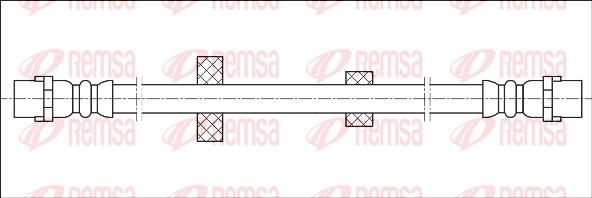 Remsa G1900.42 - Bremžu šļūtene autodraugiem.lv