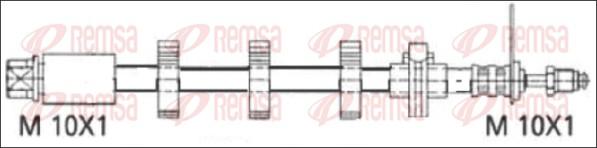 Remsa G1901.66 - Bremžu šļūtene autodraugiem.lv