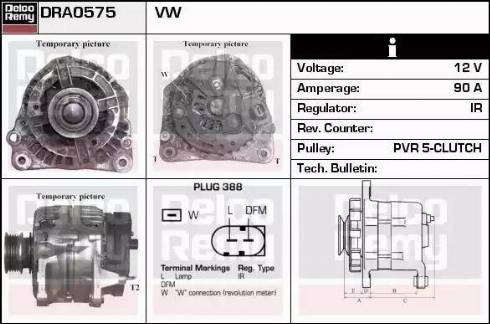 Remy DRA0575 - Ģenerators autodraugiem.lv
