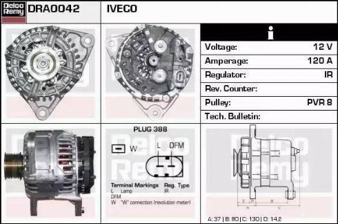 Remy DRA0042 - Ģenerators autodraugiem.lv