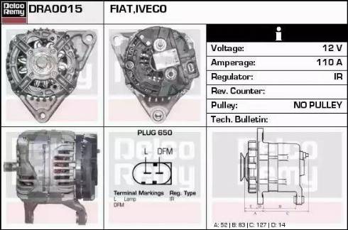 Remy DRA0015 - Ģenerators autodraugiem.lv
